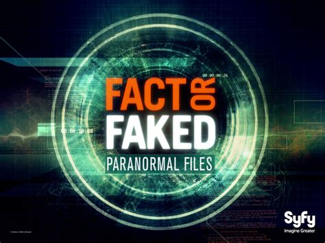 watch fact or faked: paranormal files|Watch Fact Or Faked: Paranormal Files Season 1 .